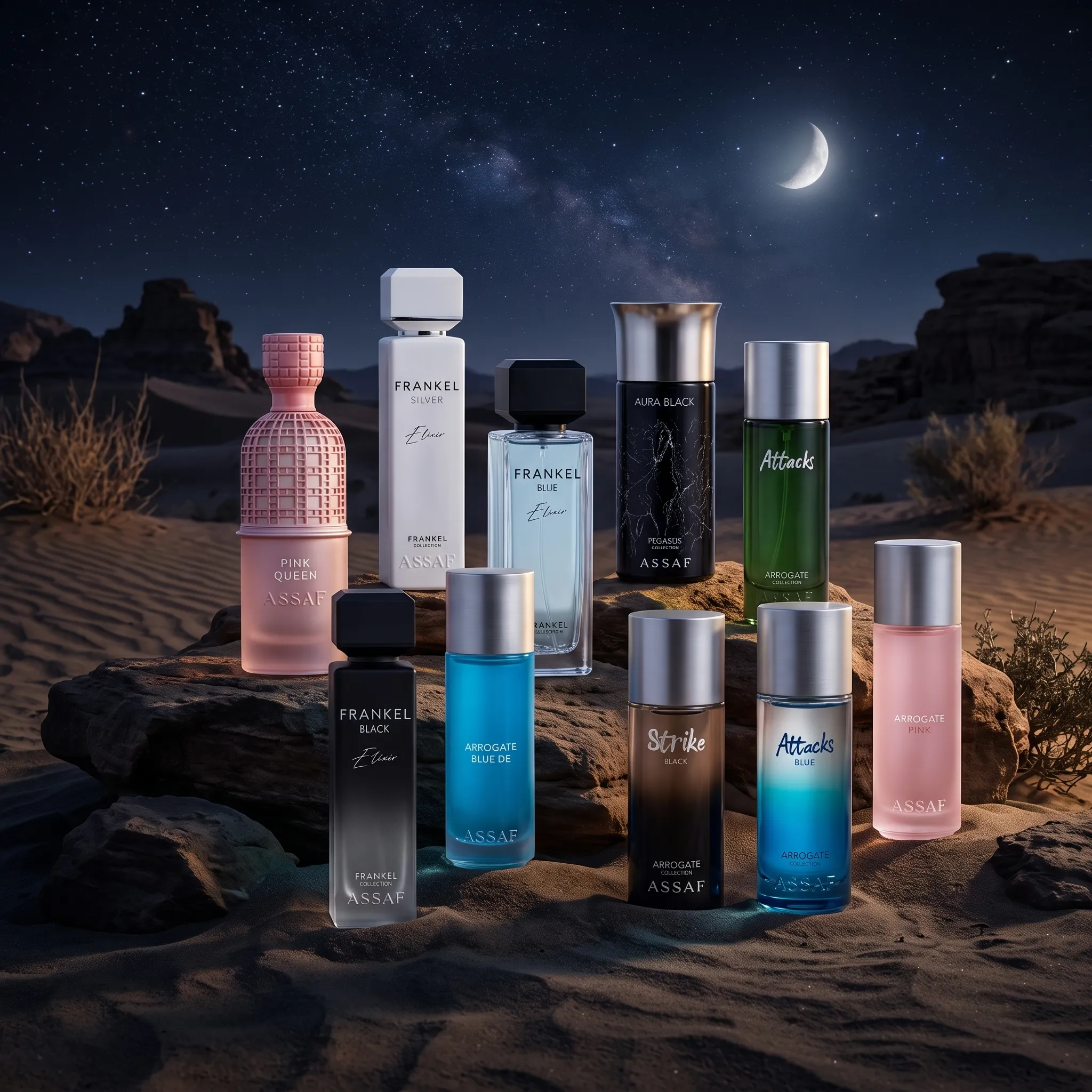 تشكيلة عطور عساف الفاخرة